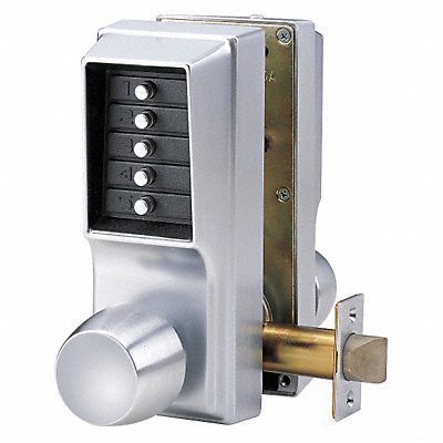 SIMPLEX EE111126D41 Push Button Lock Entry and Egress Chrome