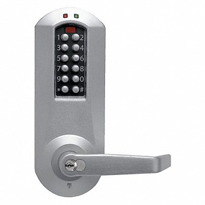 E-PLEX E5066SWL62641 Electronic Lock Satin Chrome 12 Button