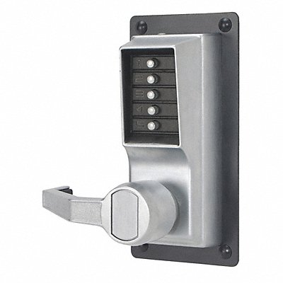 SIMPLEX LLP101026D41 Push Button Exit Trim Satin Chrome Left