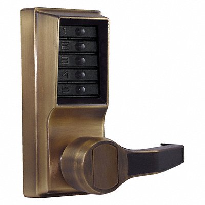 SIMPLEX LR10310541 Push Button Lock Entry Passage Brass