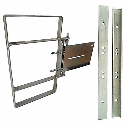 CONDOR 31TT61 K7755 Single-Door 22 3/4 in Silver