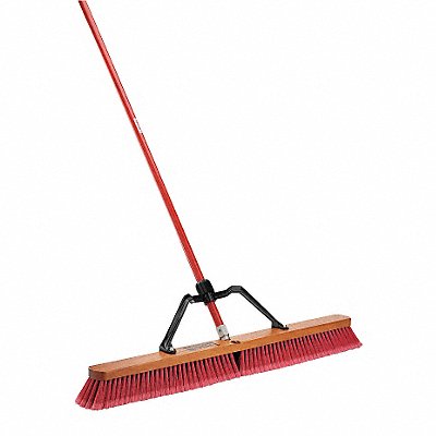 LIBMAN 1101003 Broom w/Handle and Brace 36 Block