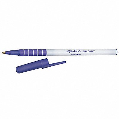 ABILITY ONE 7520020000000 Ballpoint Pens Blue PK12