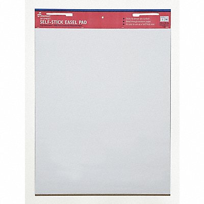ABILITY ONE 7530010000000 Easel Pad Self-Stick Wh 25 x 30 in PK2