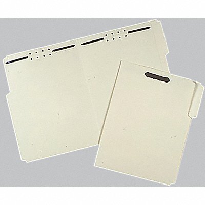 ABILITY ONE 7530010000000 Folder Letter 1/3 Cut Manilla PK10