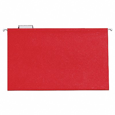 ABILITY ONE 7530010000000 Hanging File Legal Folders Red PK25