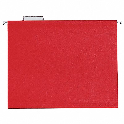 ABILITY ONE 7530010000000 Hanging File Folders Red PK25