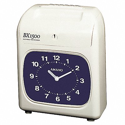 AMANO BX1500 Time Clock Digital LCD