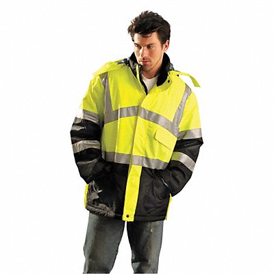 OCCUNOMIX LUXTJCWYL Jacket Insulated L Yellow 35inL