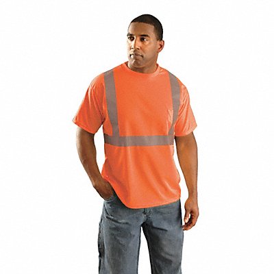 OCCUNOMIX LUXSSETP2BO2X H8428 T-Shirt Mens 2XL Orange