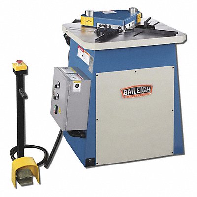 BAILEIGH INDUSTRIAL SNF09MS Sheet Metal Notcher 20 A 7 3/4 Blade L