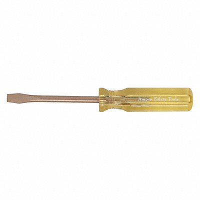 AMPCO S37 NonSpark Slotted Screwdriver 3/16 in