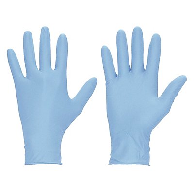MCR SAFETY 6001XXXL Disposable Gloves Nitrile 3XL PK100