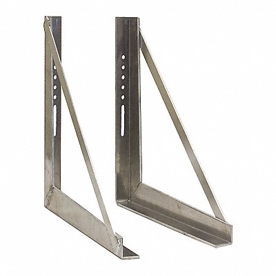 BUYERS PRODUCTS 1701031 Mounting Bracket Grey SS 18 H