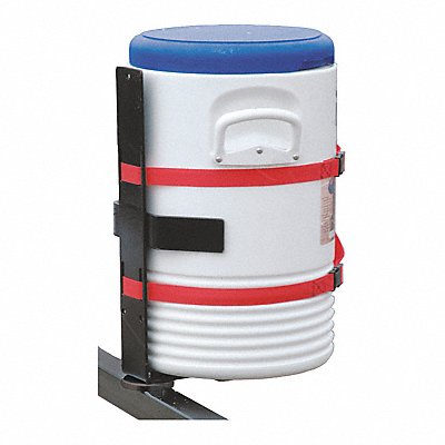 BUYERS PRODUCTS LT25 Water Cooler Rack Black Steel 18-9/16 H