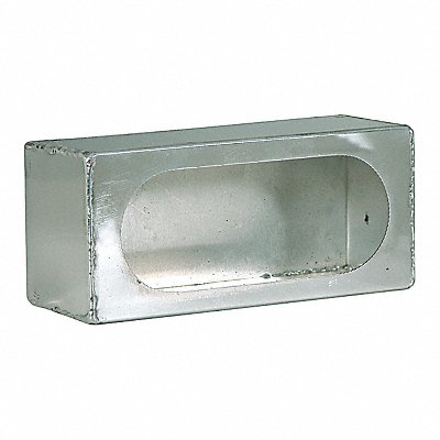 BUYERS PRODUCTS LB383SST Oval Side Light Box SS