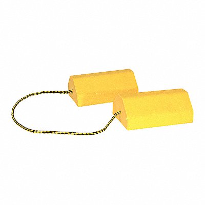 BUYERS PRODUCTS WC9642Y Composite Wheel Chock Set w/Rope