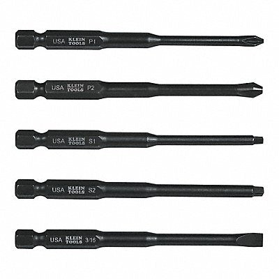 KLEIN TOOLS 32234 Power Driver Bits Assorted 3-1/2