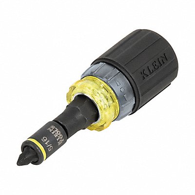 KLEIN 32561HDRT Ratcheting Nut Driver 7-in-1 Impact-Rate