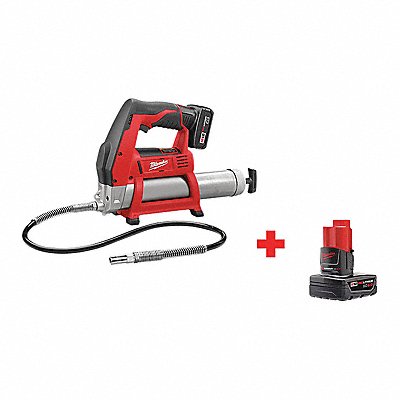 MILWAUKEE 244621XC48112460 Cordless Grease Gun w/Battery
