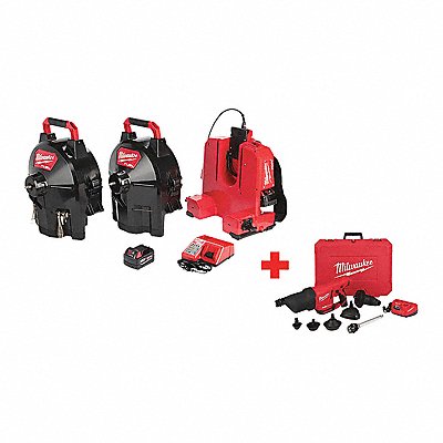 MILWAUKEE 2775C2222572B21 Drain Gun Kit Battery Included 18.0V
