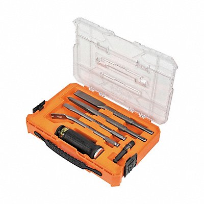 KLEIN TOOLS 32755SD SDS Demolition Driver Set 6-Piece