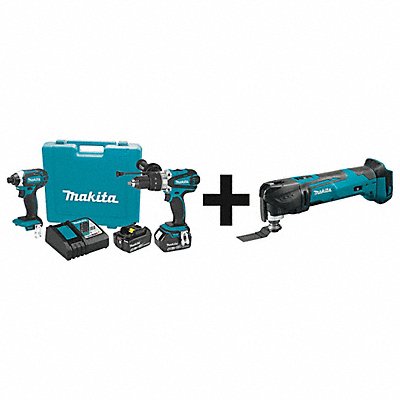 MAKITA XT263MXMT03Z Cordless Combination Kit 3 Tools 18V DC