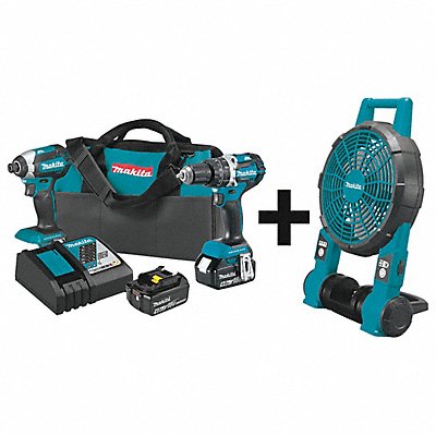 MAKITA XT269MDCF201Z Cordless Combination Kit 3 Tools 18V DC