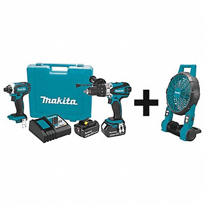 MAKITA XT263MDCF201Z Cordless Combination Kit 3 Tools 18V DC