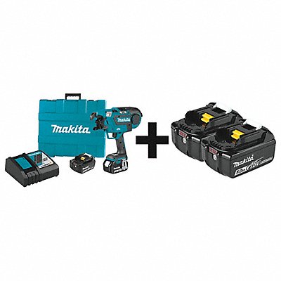 MAKITA XRT01TKBL1850B2 Rebar Tying Tool Kit 18.0VDC 21 ga. Wire