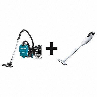 MAKITA XCV09ZXLC02ZW Cordless Combination Kit 2 Tools 18V DC