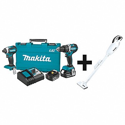 MAKITA XT269MXLC02ZW Cordless Combination Kit 3 Tools 18V DC