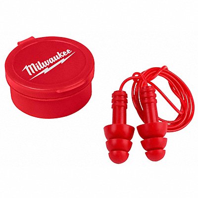 MILWAUKEE 48733151 Corded Ear Plug Pairs Reusable PK3