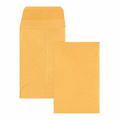 BUSINESS SOURCE 4440 Envelope Coin No 1 Kraft PK500