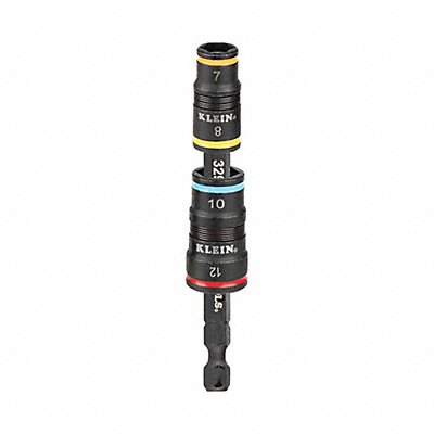 KLEIN TOOLS 32932M Flip Socket Set Impact Metric 4-in-1