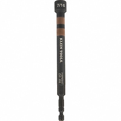KLEIN TOOLS 716PNDHC Mag Colcoded Power Nut Driv 7/16 in.