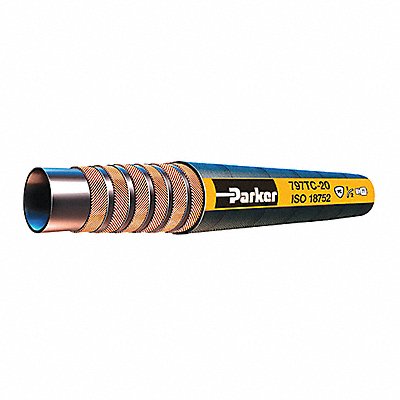 PARKER 797TC6RL Hydraulic Hose 3/8 I.D. 385 ft L Black