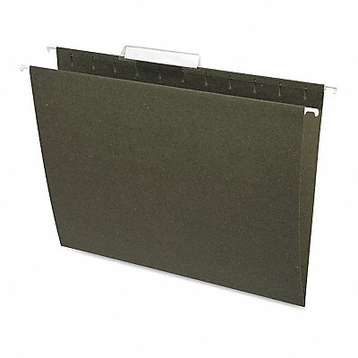 BUSINESS SOURCE 17532 Folder Hang Rcyc Ltr 1/3 Tab PK25