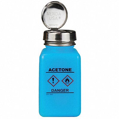 MENDA 35730 Dispensing ESD Bottle 106.7 mm H Blue
