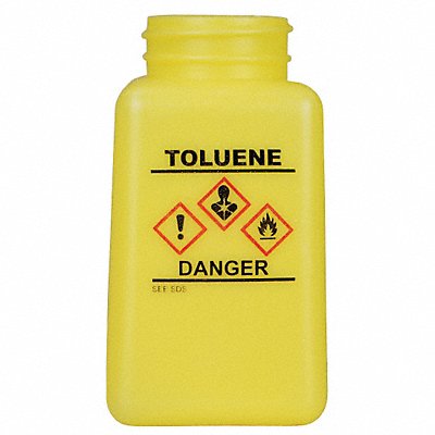 MENDA 35762 Graduated Toluene ESD Bottle 6 oz Wide