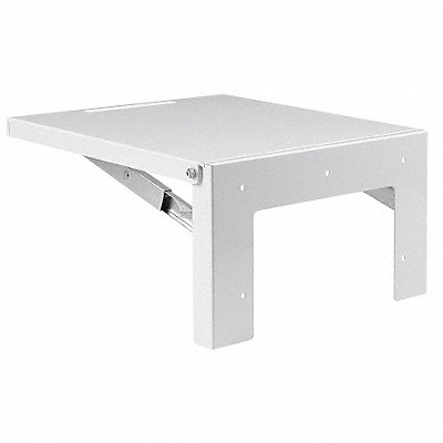 HOFFMAN AASHLF1818 Folding Shelf Mild Steel 18in.Hx18in.L