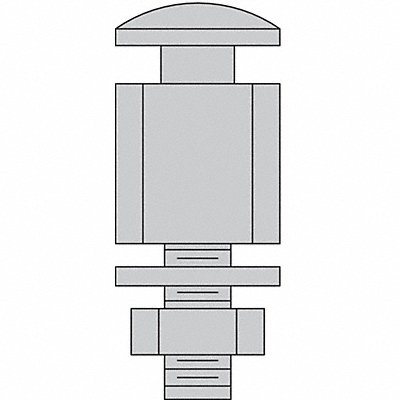 HOFFMAN APMK3RL014 Panel Mounting Kit 3R Mild Steel Metal