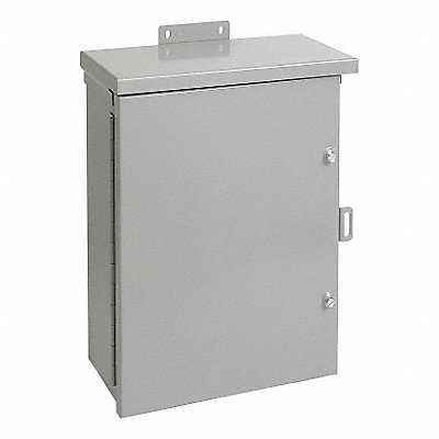 HOFFMAN A24R248HCR Enclosuresr Mtlc 24In.Hx24In.Wx8In.D