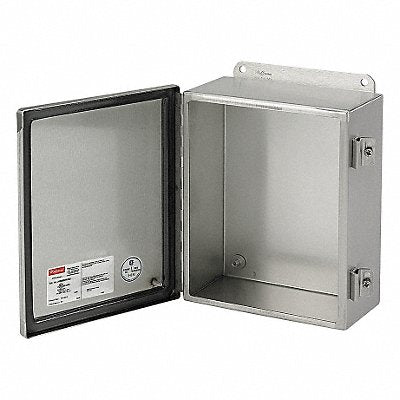HOFFMAN A1212CHNFSS Enclosure Mtlc 12In.Hx 12In.Wx6In.D