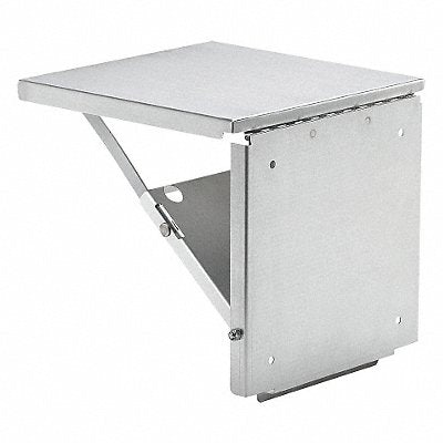 HOFFMAN ACSHELF1818SS Folding Shelf SS 18in.Hx18in.Lx1in.W