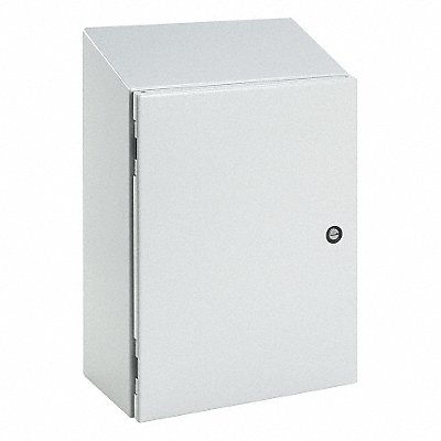 HOFFMAN CSD12126ST Sloped Top Metallic Enclosure 12InHx12InWx6InD