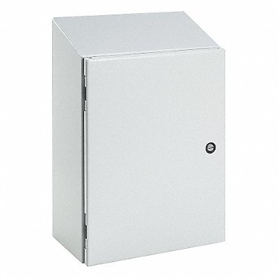 HOFFMAN CSD30248SSST Sloped Top Metallic Enclosure 30InHx24InWx8InD