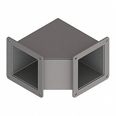 HOFFMAN F22WE90 Elbow 90deg. Ind Steel 2.50in.Hx2.50in.L