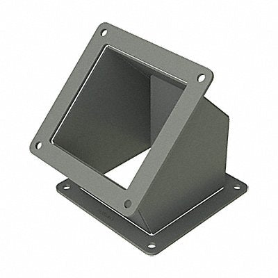 HOFFMAN F44WE45 Elbow 45 Deg Ind Steel 4in. H x 4in. L