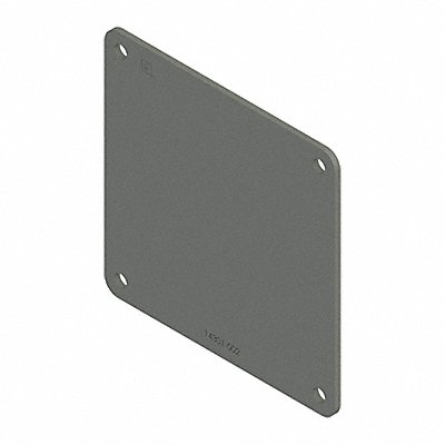 HOFFMAN F44WP Closure Plate Wireway Steel 4in.Hx4in.L